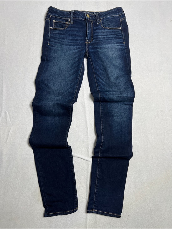 American Eagle Outfitters Denim - Women’s American Eagle Dark Blue Slim Fit Jeans
